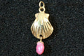 Clam Shell Dangle Pendant
