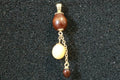 Brown And White Dangle Pendant